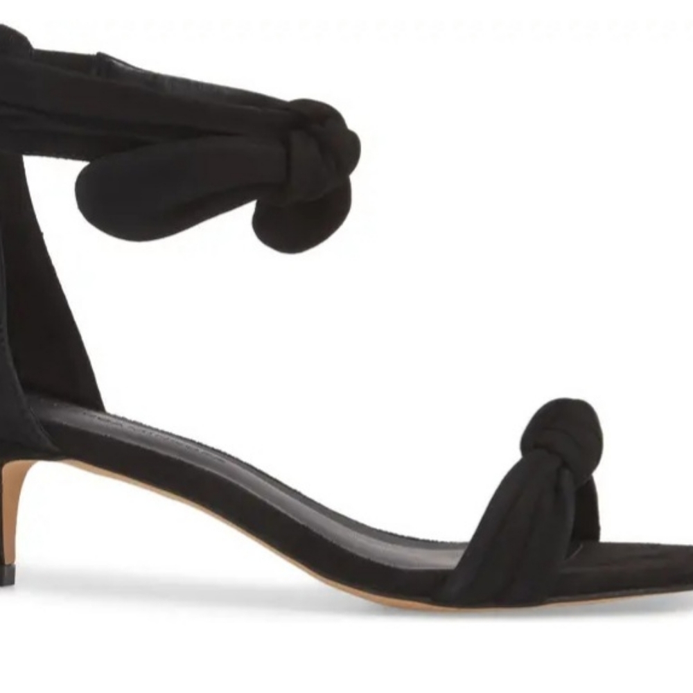 Rebecca Minkoff Knotted Kitten Heel Sandal